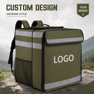 Mochila Térmica Impermeable para Entrega de Alimentos con Logotipo Personalizado OEM ODM, Bolsa de Pizza Reflectante para Motocicleta, Venta al Por Mayor - Product Image 5