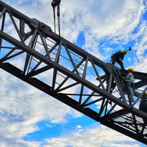 高性能フラットタワークレーン、8トン荷重、100mジブ、電気制御システム、カスタマイズ可能なオプション - Product Image 1