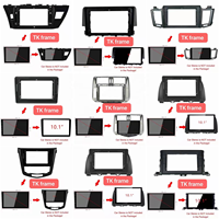 Autoradio Android 10 9 pouces 10,1 pouces avec cadre TK et câblage Canbus pour Toyota Honda Nissan Hyundai KIA - Modèle TK-YB Freemodel
