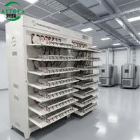 Testeur de cycle de batterie cylindrique 256 canaux 5V 20A à économie d'énergie avec fonction de classification de capacité de cellules 33140, 32140, 34154, 40134
