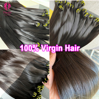 Grossiste de tissages de cheveux vierges péruviens, lots doublement étirés, lisses, non traités, extensions de cheveux humains naturels bruts péruviens