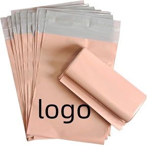 Bolsas de Polietileno Impermeables Impresas Personalizadas al por Mayor a Precio de Fábrica, Bolsas de Material LDPE con Cierre Autoadhesivo e Impresión de Logotipo para Ropa - Product Image 1