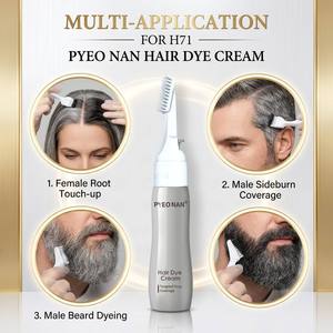Tinta <span class=keywords><strong>per</strong></span> <span class=keywords><strong>Capelli</strong></span> Vegana Personalizzata Best-Seller, Senza <span class=keywords><strong>Ammoniaca</strong></span>, Cruelty-Free, 100% Naturale, Copertura Grigia, Lunga Durata, Formula Anti-Goccia - Product Image 6