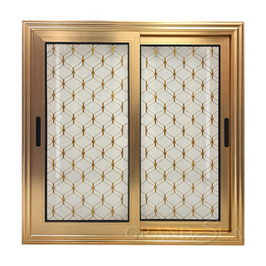 Caravana Acessórios Vidros Duplos Motorhome Alumínio Antigo Porta Parafuso Deslizante Trava Janela com <span class=keywords><strong>Mosquito</strong></span> <span class=keywords><strong>Net</strong></span> - Product Image 1