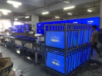 Mur vidéo LCD 4K de 46 à 55 pouces pour la publicité, l'éducation, la signalisation directionnelle et l'utilisation en ascenseur avec panneaux d'affichage sans soudure 3x3