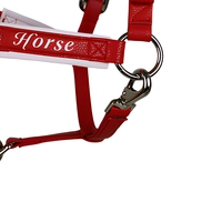 Harnais de cheval en cuir synthétique microfibre durable, réglable et rembourré, équipement d'équitation pour l'entraînement et la conduite des chevaux