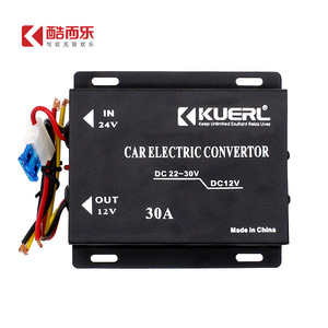 Convertisseur électrique de voiture KUERL 24V vers 12V 30A DC pour la conversion de l'alimentation des véhicules - Product Image 5