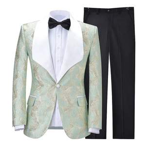 Men's New Decor Casual Professional New <strong>Best</strong> Man <strong>Suit</strong> Korean Version Slim <strong>Fitting</strong> Two-piece Set - Product Image 2