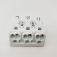 Gaochao – connecteur d'épissure rapide approuvé UL, bornier à emboîtement, connecteur de fil à bouton poussoir à broches multiples