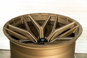 Custom Super Deep Concave Wheels Black/gold/White 5x114.3 5x120 6X114.3forged Wheels 18 Inch for SUV - Product Image 6