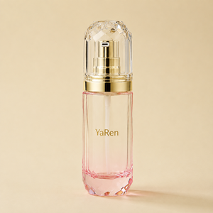 Emballage de luxe pour soins de la peau, couvercle fantaisie vide de forme originale, 40ml 100ml 120ml, pot en verre dépoli 20g <span class=keywords><strong>50g</strong></span> pour crème cosmétique, pompe à lotion - Product Image 5