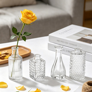 Vase en cristal transparent <span class=keywords><strong>Daum</strong></span> pour centre de table de mariage - Product Image 1