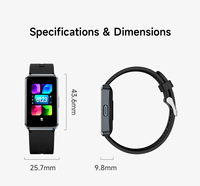 Montre connectée en gros d'usine avec écran TFT tactile intégral de 1,47 pouce, BT5.2, traduction IA, suivi cardiaque et sommeil, IP67, e-SIM, 180 mAh, alliage de zinc