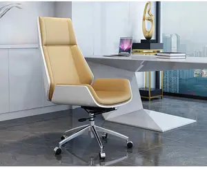Yüksek dereceli rahat CEO patron yöneticisi ofis bilgisayar ayarlanabilir ergonomik sandalye