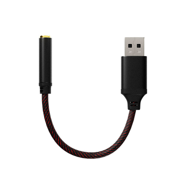 ND PC N1 3.5MM to USB Cable Computer Notebook Headphones Use Audio Cable