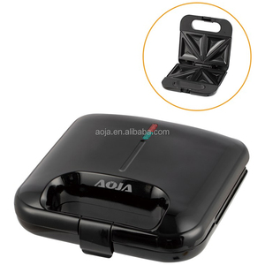 Machine à gaufres automatique 4 tranches avec revêtement antiadhésif fixe, 1400W, pour gaufres, sandwichs et grillades à domicile - Product Image 5