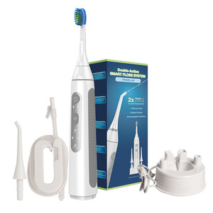 Kit de voyage pour système de soins bucco-dentaires intelligent à double action, irrigateur buccal rechargeable, brosse à dents électrique, 2 en 1 - Product Image 5