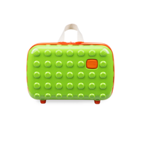 Valise à roulettes personnalisée de haute qualité portable boîte de voyage légère ensemble de valises à bagages en ABS PC