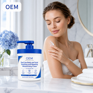 Crème en gros à la Céramide, Acide Hyaluronique et Beurre de Karité – Formule de Traitement Intensif Hydratant et Réparateur <span class=keywords><strong>Visage</strong></span> et Corps - Product Image 3