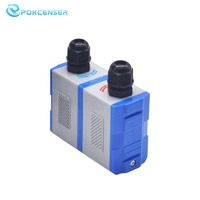 Pokcenser PWF-U2000 Serie Kunststoff 4-20mA Aufsteck-Ultraschall-Durchflussmesser für Flüssigkeiten mit SD-Karten-Datenlogger OEM