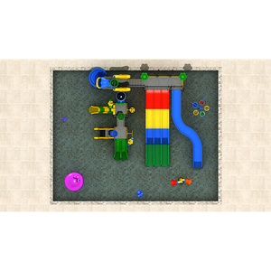 Tobogán Infantil al por Mayor, Equipo <span class=keywords><strong>de</strong></span> Juegos Acuáticos para Niños, <span class=keywords><strong>Parque</strong></span> Acuático al Aire Libre <span class=keywords><strong>Cerca</strong></span> <span class=keywords><strong>de</strong></span> Mí - Product Image 6