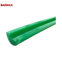 Bandes en plastique résistantes à l'usure, rails de guidage de convoyeur, bandes durables en nylon et en polyuréthane pour les convoyeurs à chaîne et à courroie