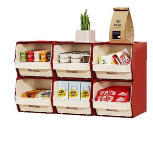 Toncen Coffee Pod <b>Storage</b> <b>Box</b> <b>Stackable</b> Sliding Drawer Desk Organizer For Office Tea Room - Product Image 2