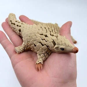 Figura Articulada de Pangolín Impresa en 3D, Adorno Móvil para Escritorio SDK31, Decoración para Oficina y Hogar, Juguete Coleccionable, Regalo - Product Image 5
