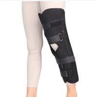 Fabricant d'orthèses personnalisées en aluminium fixation de l'articulation du genou support de jambe pour fracture du membre inférieur jambe droite