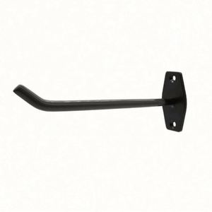 Crochets de garage robustes en métal à fixation murale avec revêtement antidérapant, multifonctionnels pour le rangement des pneus, vélos, échelles, chaises (acier allié) - Product Image 6