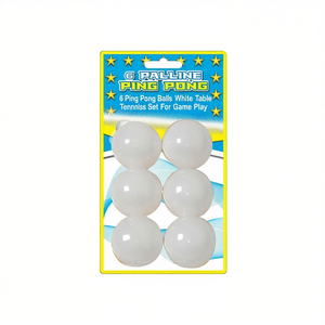 6 balles de ping-pong blanches, ensemble de tennis de table pour le jeu - Product Image 2