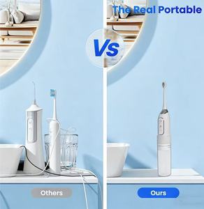 Mejor <span class=keywords><strong>Precio</strong></span>, Cepillo de Dientes y Irrigador Bucal 2 en 1, Inalámbrico, Alimentado por USB, para Exteriores y Autocaravanas, 3 Modos, Portátil, de Plástico para el Hogar - Product Image 2