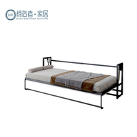 Neues Design Single Size Multifunktion ales horizontales Klapp bett Tragbares Bett Kinder klapp bett mechanismus