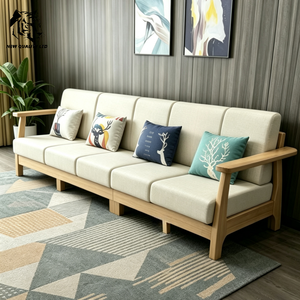 โรงงานผลิต โซฟาปรับนอนได้ ดีไซน์ใหม่ เฟอร์นิเจอร์ห้องนั่งเล่น โซฟาไม้พับได้ ราคาดีที่สุด รับสั่งทำ มีสินค้าพร้อมส่ง - Product Image 3