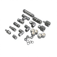 Raccord coudé mâle métrique à double ferrule FD LOK 90 degrés en acier inoxydable 316 de haute qualité 6000 PSI pour instruments pétroliers et gaziers