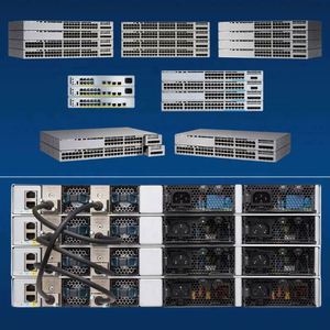 C9300L-48T-4G-E สวิตช์เครือข่าย Cisco Catalyst 9300L รุ่นใหม่ 48 พอร์ต Layer 3 Routing 4 Gigabit SFP Enterprise POE  C9300L-48T-4G-E - Product Image 4