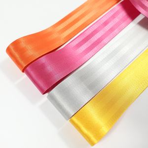 Cinturones de seguridad de coche de muchos colores del fabricante Correas de correas de poliéster de nylon de imitación para asientos - Product Image 5