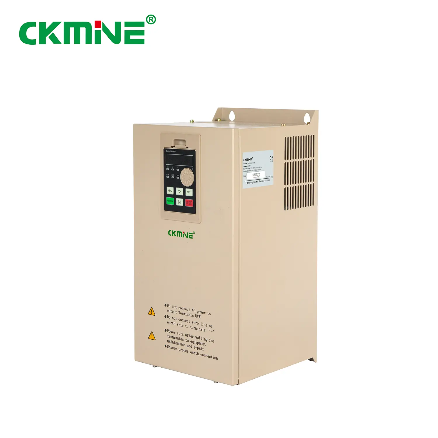 CKMINE Factory General Purpose 18.5kW 25HP Motor Inverter Variable Frequency Driver 380V Close Loop 3 Phase Speed Control VFD