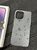 Coque de téléphone en verre dépoli personnalisable pour iPhone 15 14 13 couverture de téléphone portable translucide de haute qualité