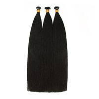 Extensions de cheveux naturels à pointe en K, 100% cheveux humains, cheveux birmans, extensions à pointe en kératine