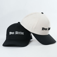 Op maat gemaakte Oxford Dobby 5-panel A-frame baseballpetten met geborduurd logo - verstelbare sportpetten