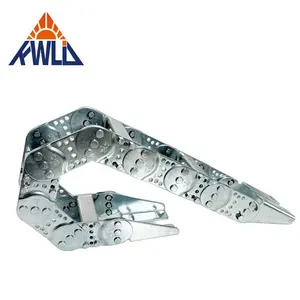 KWLID TL TLG robust stainless steel cable drag chain Long load weight duty for welding equipment