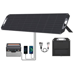 Pannello Solare Pieghevole ETFE HPBC Impermeabile e Flessibile da 100W 120W 150W 200W per Caricabatterie da Esterno - Product Image 1