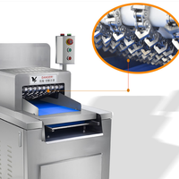 Machine à découper la viande congelée avec os, en acier inoxydable de qualité alimentaire, hygiénique, stable, uniforme, à économie d'énergie