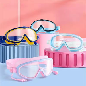 Gafas de Natación para Niños al por Mayor, para Edades de 3 a 15 Años, Antivaho, Impermeables y sin Fugas - Product Image 1