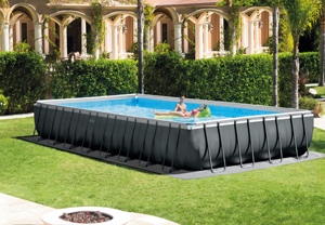 <span class=keywords><strong>Piscine</strong></span> rectangulaire en acier de haute qualité <span class=keywords><strong>INTEX</strong></span> 26374 32' x 16' x 52'' pour l'extérieur - Product Image 5