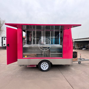 Certification CE <span class=keywords><strong>Sushi</strong></span> Beer Bar Kiosque d'alimentation de rue Remorque d'<span class=keywords><strong>atelier</strong></span> mobile Remorque de camion de restauration entièrement équipée avec cuisine complète - Product Image 5