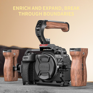 เคสกล้อง Poyinco สำหรับกล้องมิเรอร์เลส <span class=keywords><strong>Z6</strong></span> III พร้อมอุปกรณ์กันสั่น ช่องติดอุปกรณ์เสริม/สายรัด ทำจากอลูมิเนียมอัลลอยด์ อุปกรณ์เสริมสำหรับการถ่ายทำแบบเต็มรูปแบบ - Product Image 4