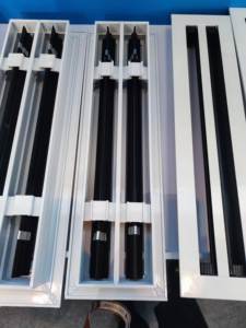 <span class=keywords><strong>Aire</strong></span> <span class=keywords><strong>acondicionado</strong></span> HVAC rejilla de <span class=keywords><strong>aire</strong></span> de techo ajustable difusor de ranura de ventilación lineal - Product Image 4