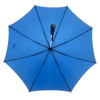 Parapluie droit LED étanche en pongé, résistant au vent, avec cadre personnalisable et logo, idéal pour la nuit et l'usage quotidien (vente en gros)